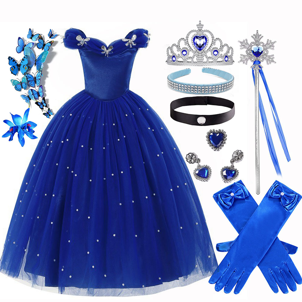 Summer Clothing For Babies - Summer Christmas Luxury Cinderella Clothes For