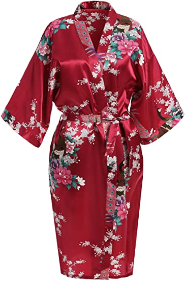 Summer House Clothing - Rayon Robes Women Nightwear Flower Home