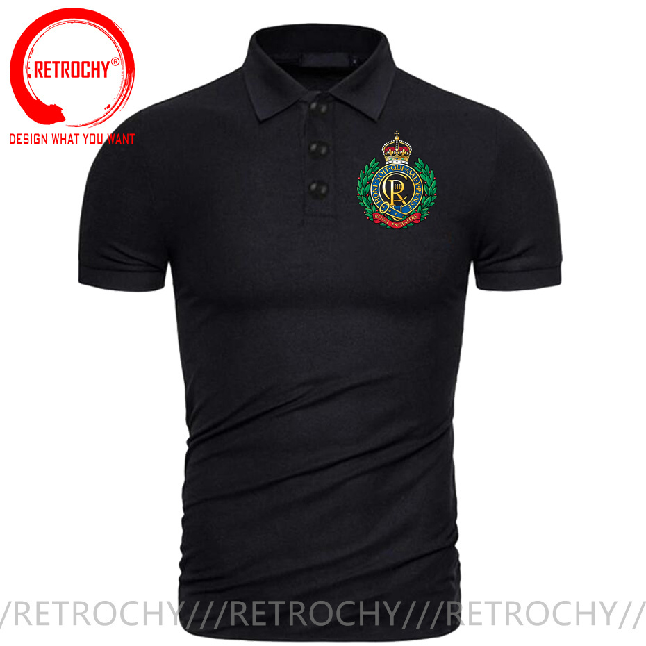 Summer Clothing Women Uk - UK British Royal Engineer Corps Polo