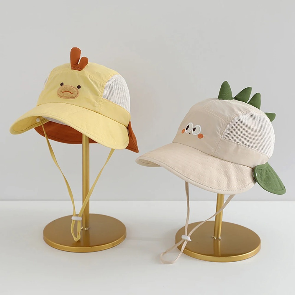 Summer Clothing Capsule - Cute Cartoon Baby Beach Hat with