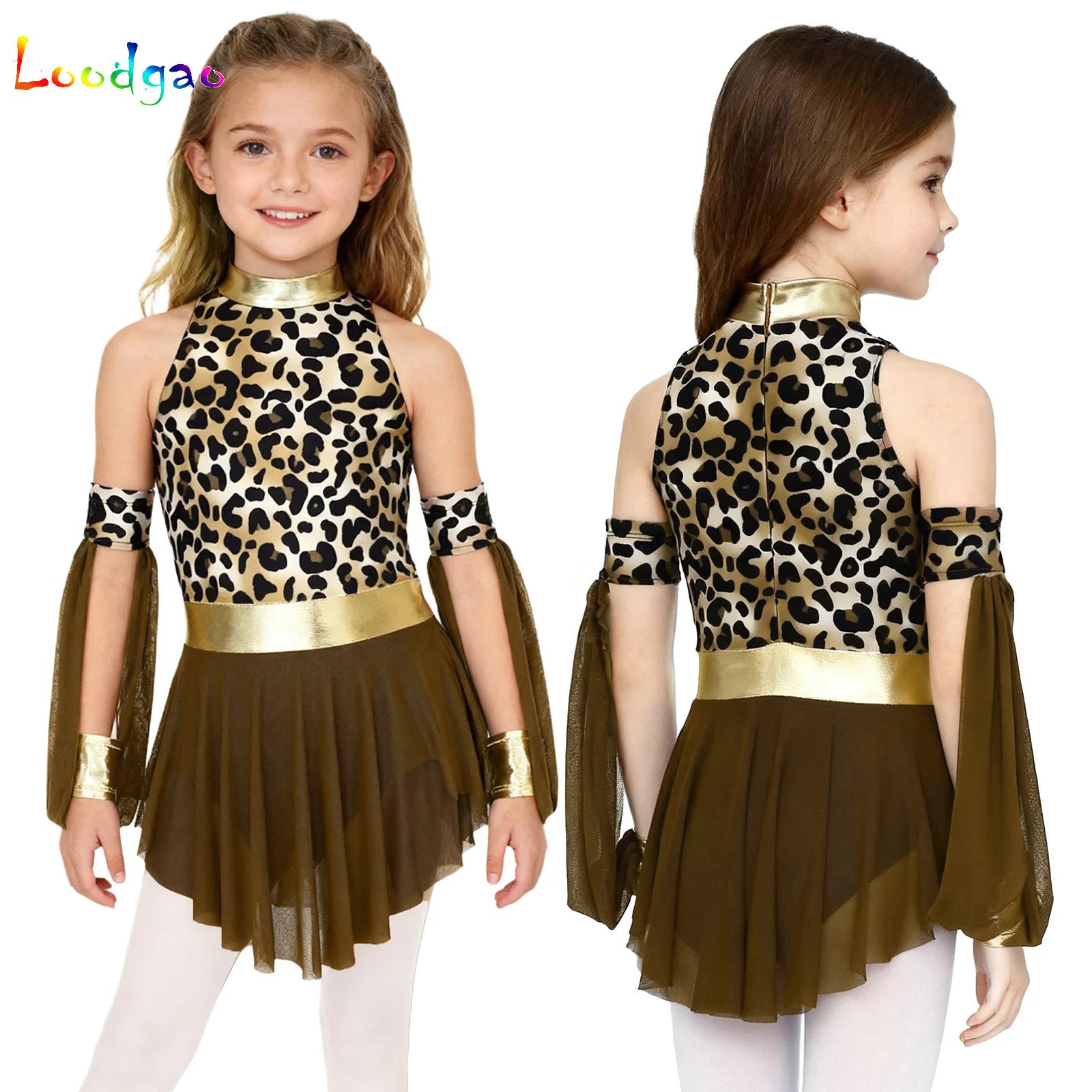 Kids Leopard Savage Caveman Cr - Summer Clothing Set For Girls recension och pris