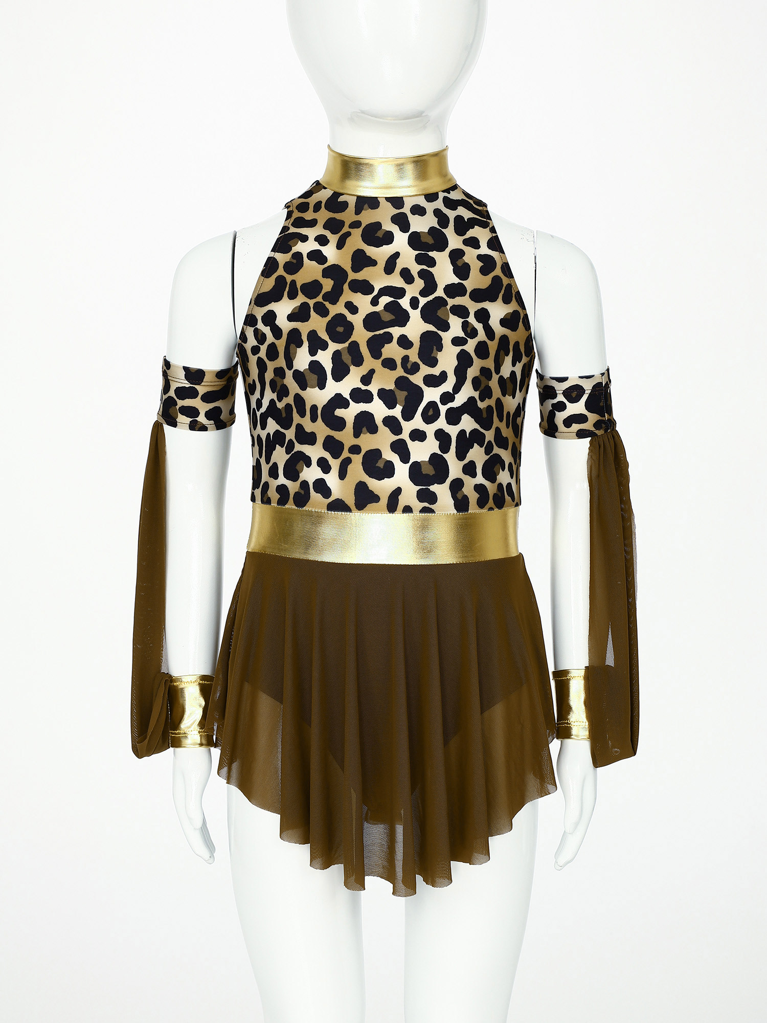 Kids Leopard Savage Caveman Cr - Summer Clothing Set For Girls recension och pris