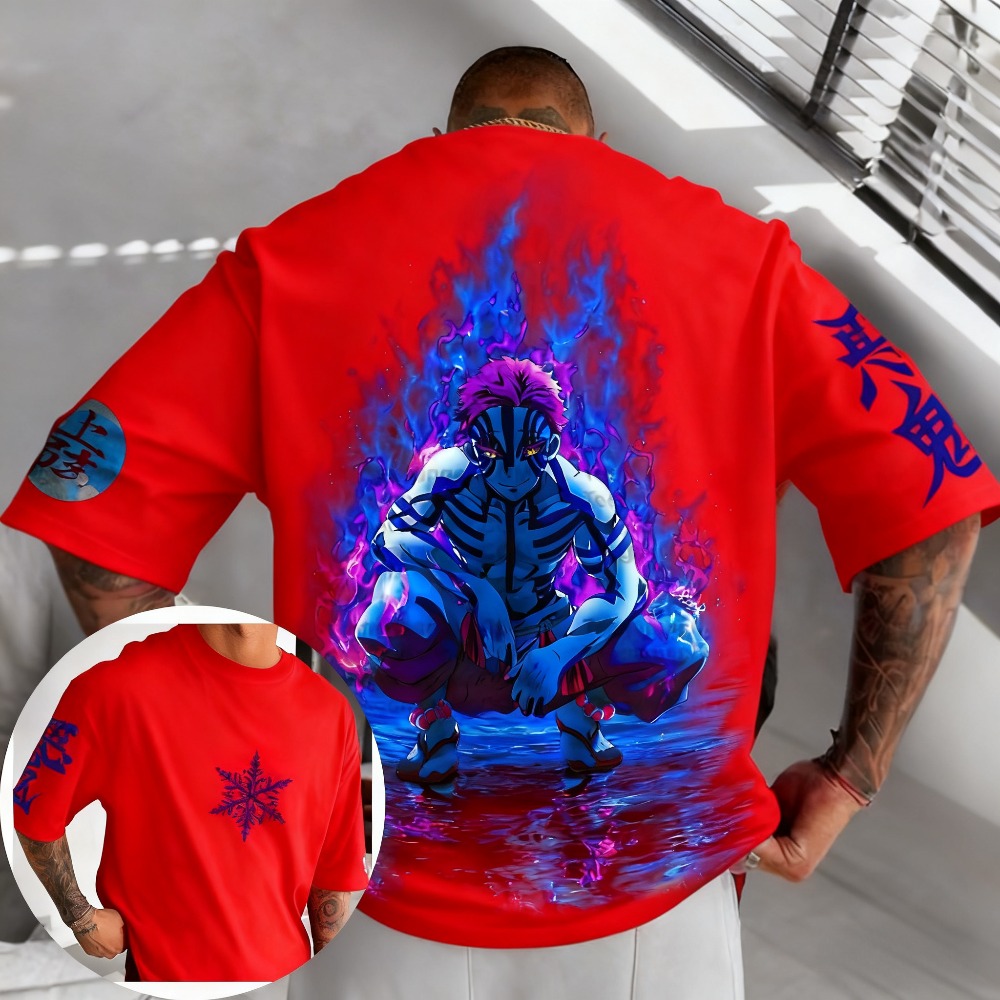 Demon Slayer Akaza Pure Cotton - Summer 2026 Kids Clothing recension och pris