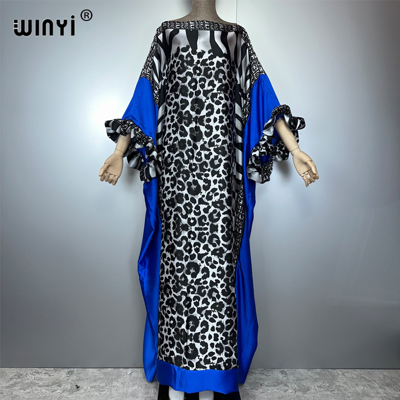 WINYI summer Leopard print eve - Summer Evenings Clothing recension och pris