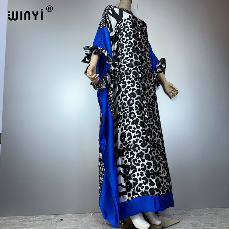 WINYI summer Leopard print eve - Summer Evenings Clothing recension och pris