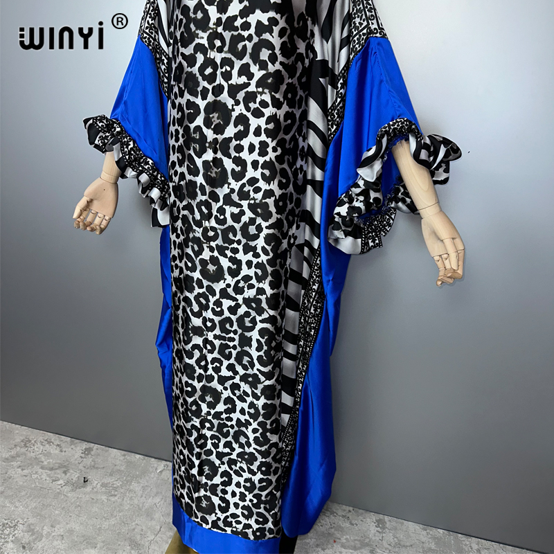 WINYI summer Leopard print eve - Summer Evenings Clothing recension och pris