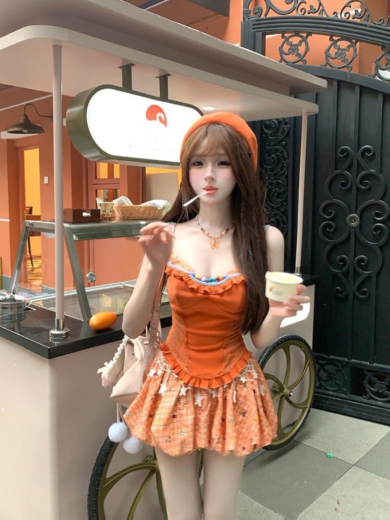 Summer New Orange Dopamine Swe - Summer Clothing Capsule recension och pris