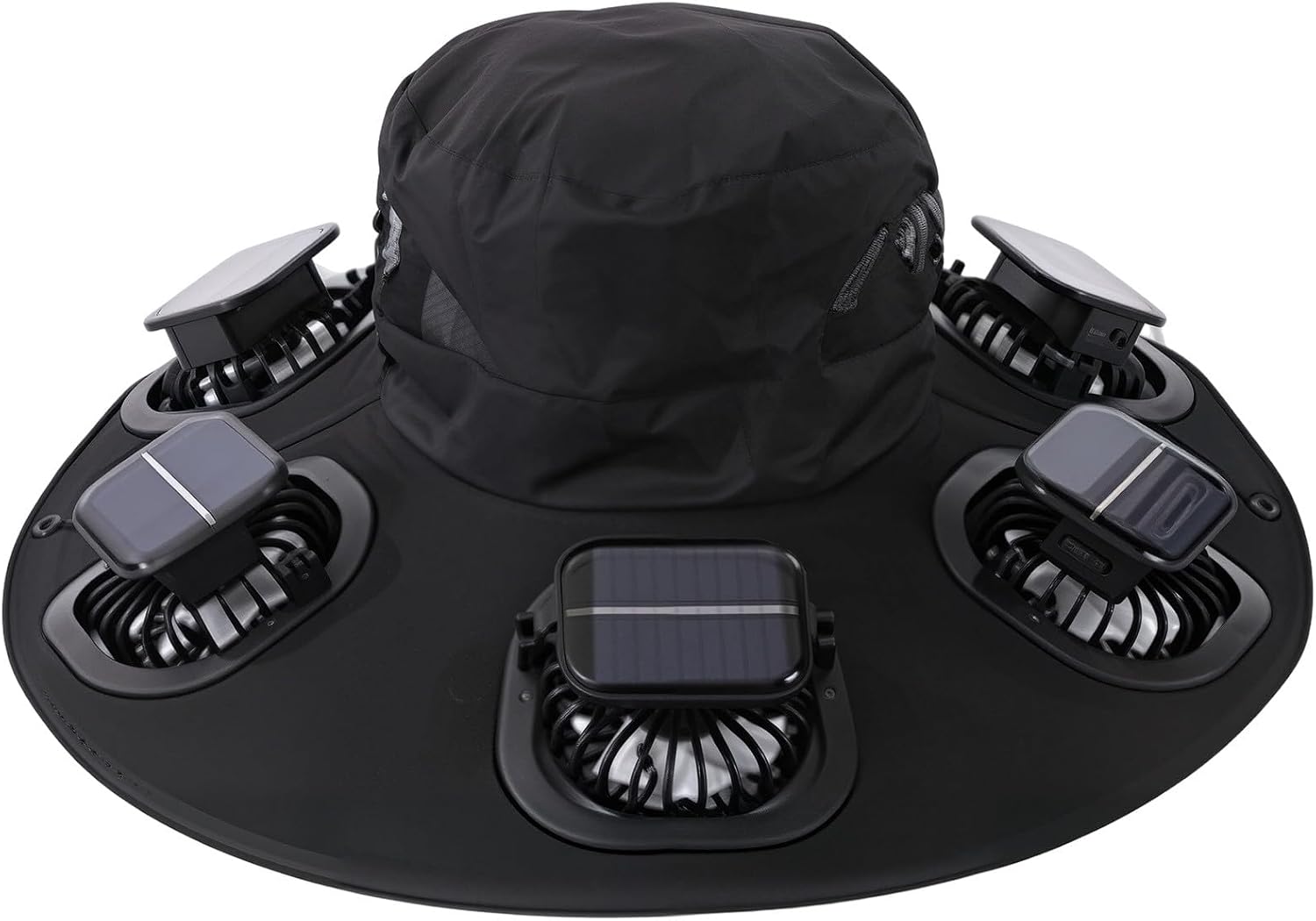 Hot 6 Fans Solar Fan Hat Breat - Summer Clothing Capsule recension och pris
