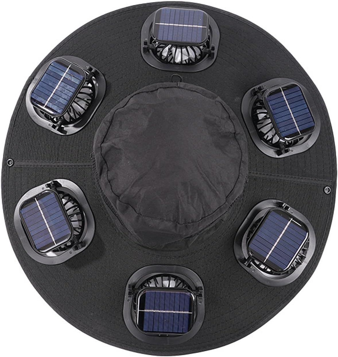 Hot 6 Fans Solar Fan Hat Breat - Summer Clothing Capsule recension och pris