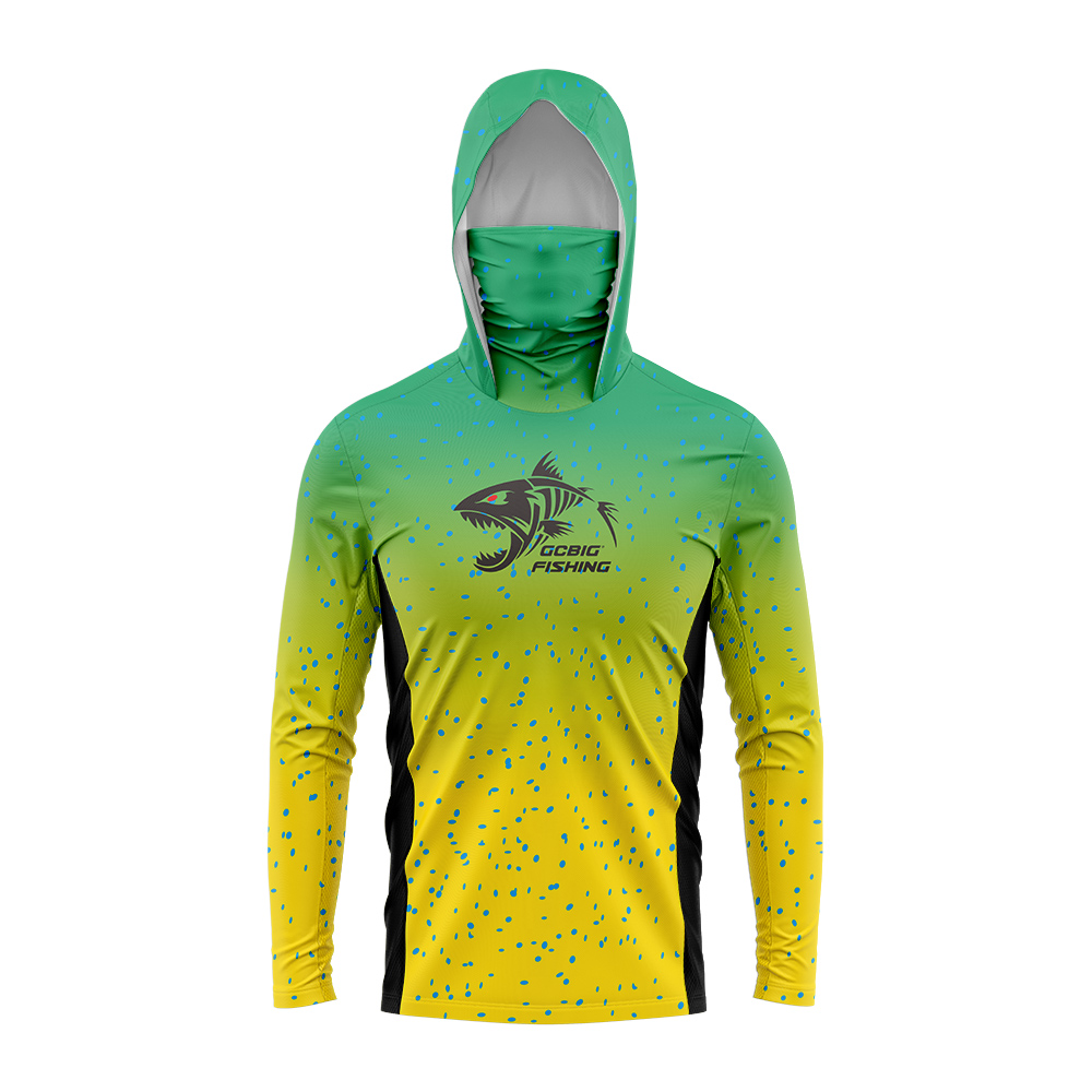UPF50+ Hooded Fishing Shirt Bu - Summer Clothing Tops recension och pris