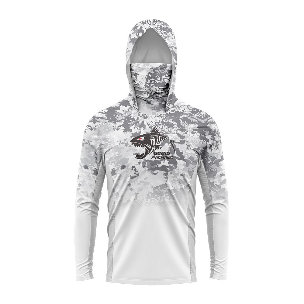 UPF50+ Hooded Fishing Shirt Bu - Summer Clothing Tops recension och pris