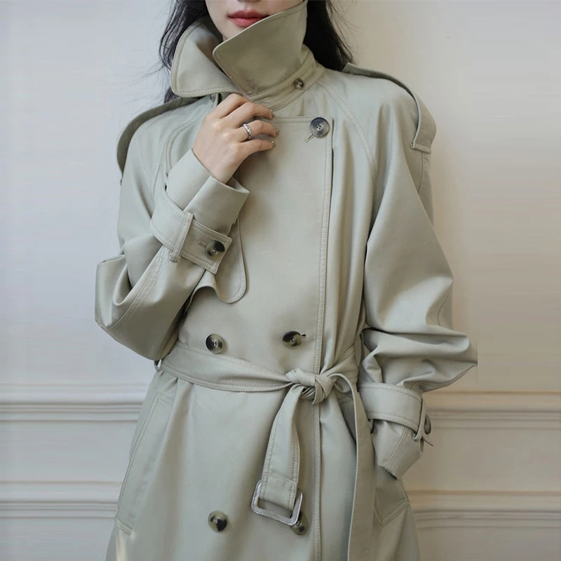 2025 Autumn Women's Trench Coa - Summer Clothing Over 50 recension och pris