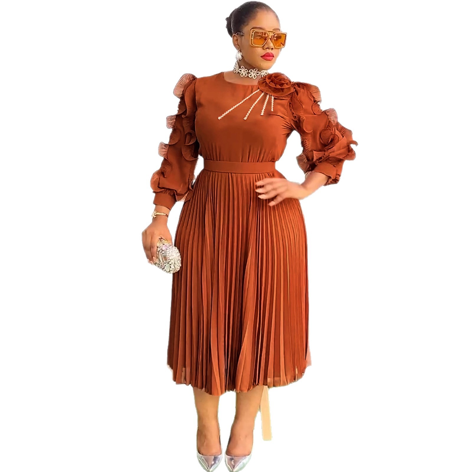M-4XL Plus Size African Dresse - Summer Evenings Clothing recension och pris