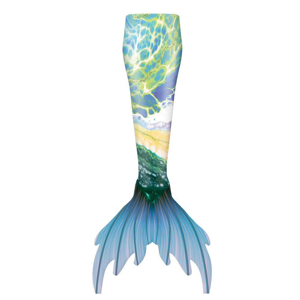 Kids Summer Mermaid Tail Costu - Summer Clothing Set For Girls recension och pris