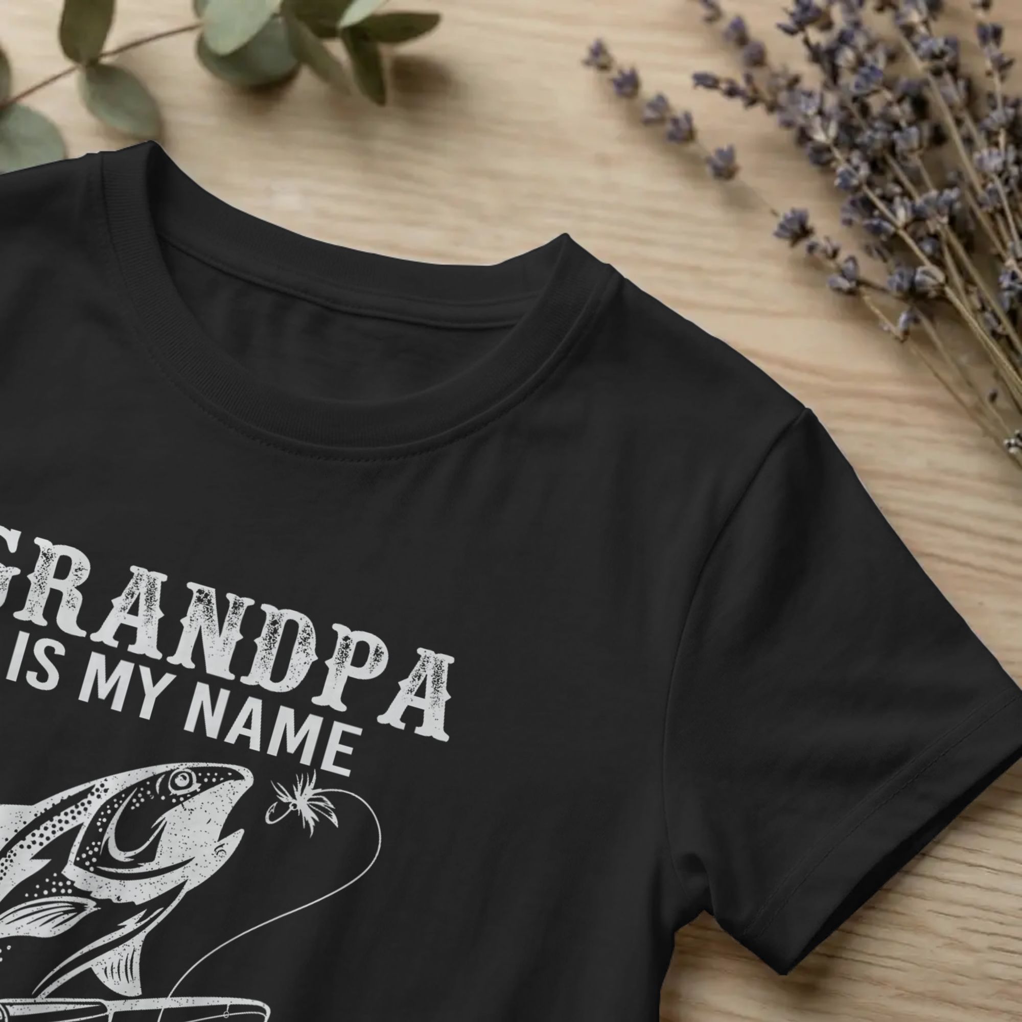 Casual Grandpa is My Name Fish - Summer Clothing Name Ideas recension och pris