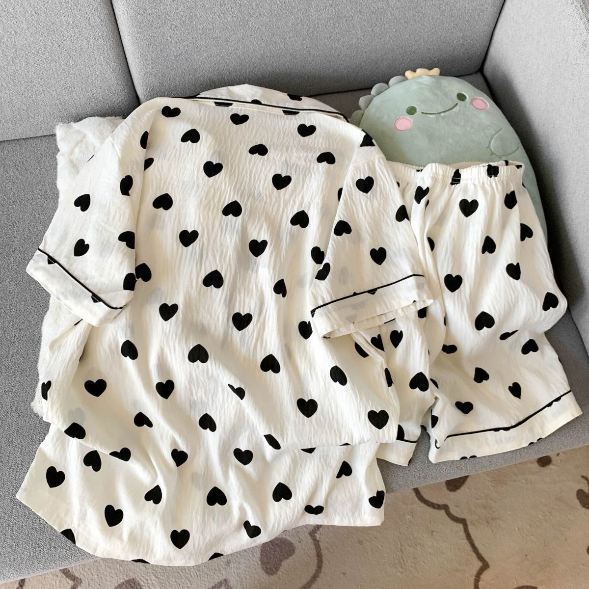 Women's Summer Thin Pajamas wi - Summer Clothing Sets Women recension och pris