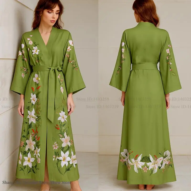 Oversize Long Robe Spring Summ - Summer House Clothing recension och pris