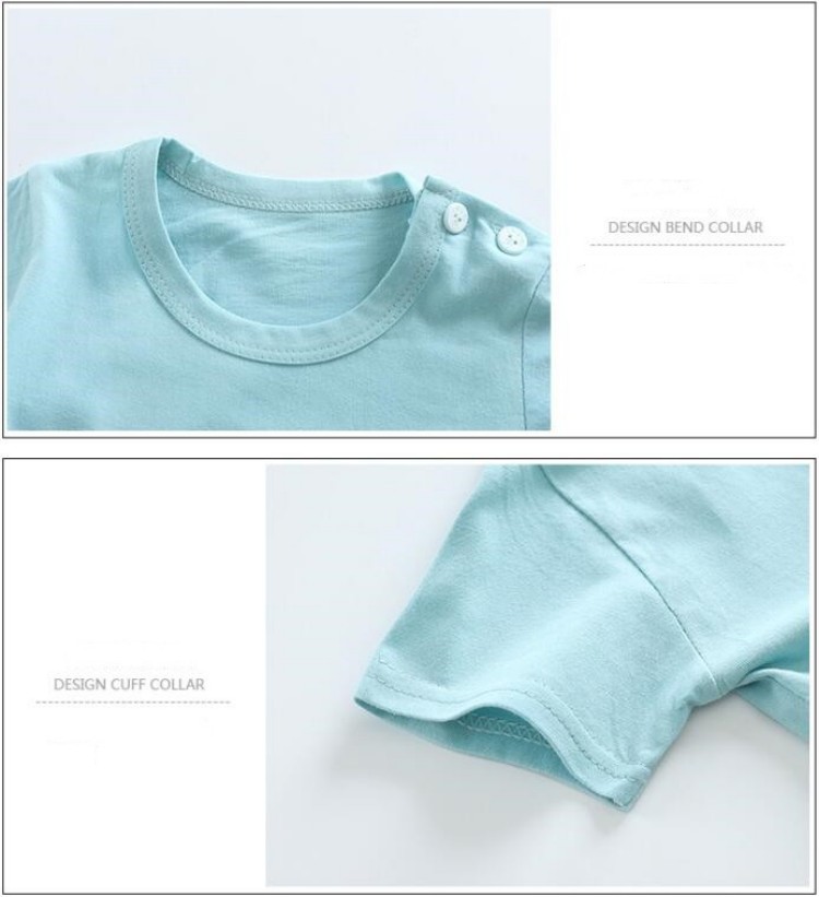Cotton Tees+Shorts 2-piece Tra - Summer Clothing For Babies recension och pris