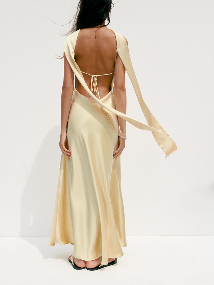 New Summer Fashion Thin Silk S - Summer Evenings Clothing recension och pris