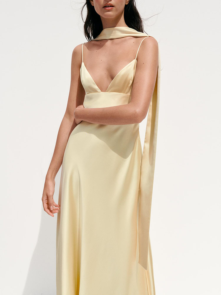 New Summer Fashion Thin Silk S - Summer Evenings Clothing recension och pris