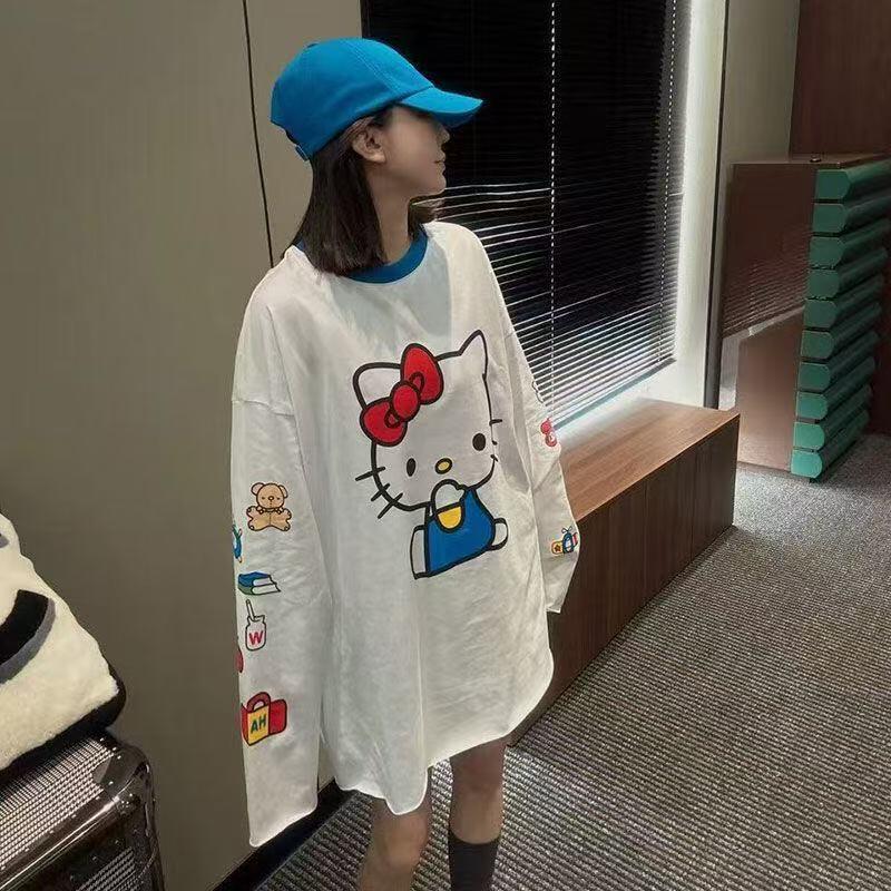 Long-Sleeved Hello Kitty Summe - Summer Clothing Tops recension och pris