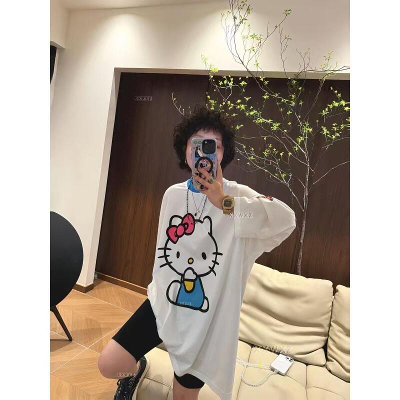 Long-Sleeved Hello Kitty Summe - Summer Clothing Tops recension och pris