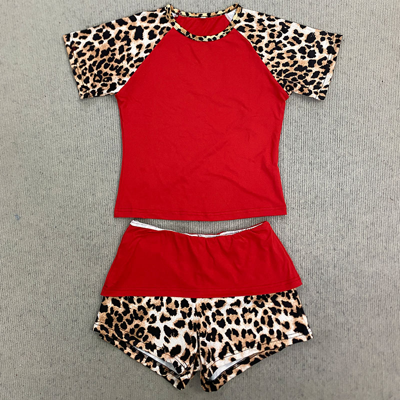 Summer New American Retro Leop - Summer Clothing Capsule recension och pris