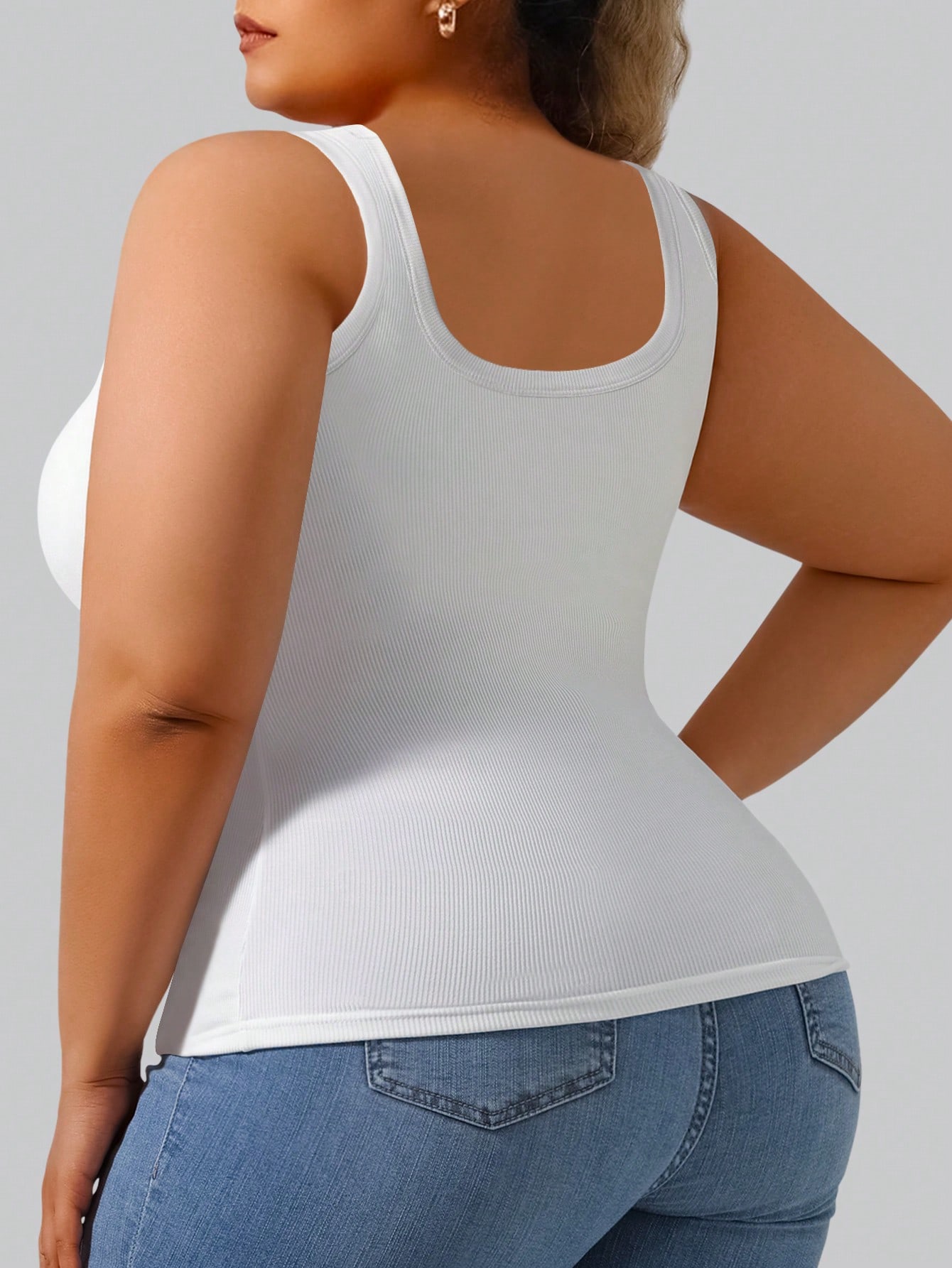 Plus Size Women's Solid Ribbed - Summer Upf Clothing recension och pris