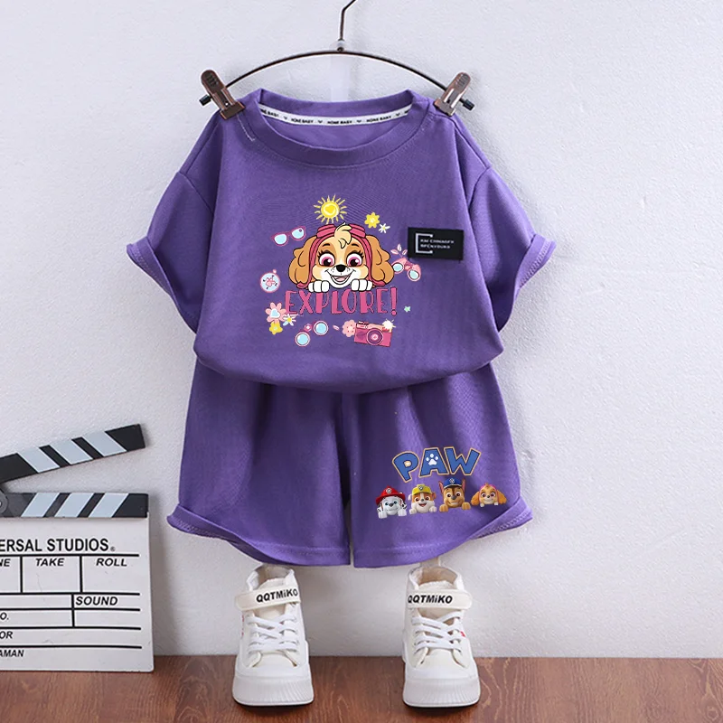 2Pc Paw Patrols T Shirt Chase  - Summer Clothing For Babies recension och pris