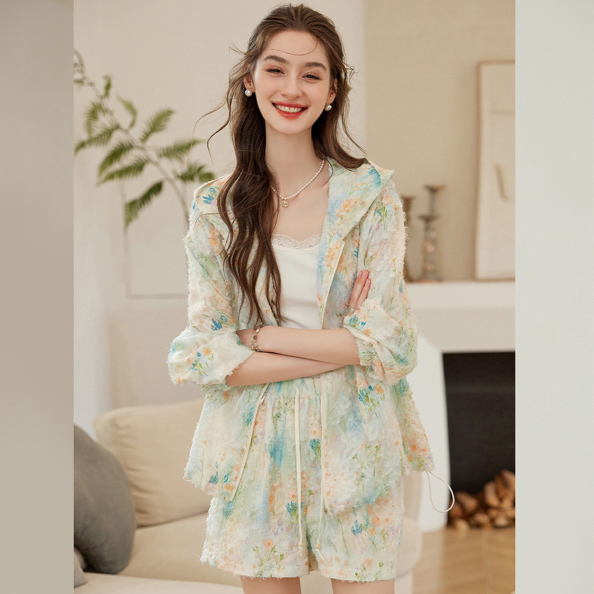 LOUIS YAO Women's Set 2026  Sp - Summer Clothing Sets Women recension och pris