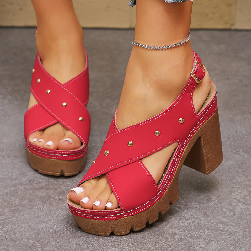Vintage Super High Heel Cross  - Summer Clothing Dress recension och pris