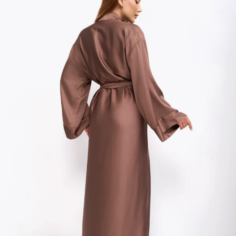 Fashion Ice Silk Female Long R - Summer House Clothing recension och pris