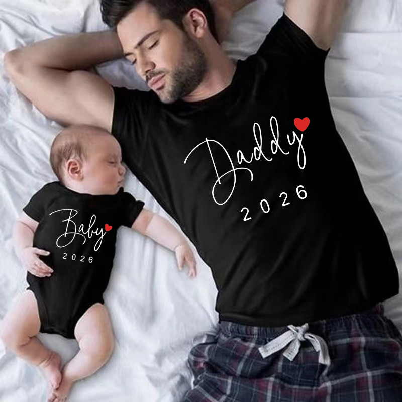 Funny Baby Daddy Mommy 2026 Fa - Summer Clothing For Babies recension och pris
